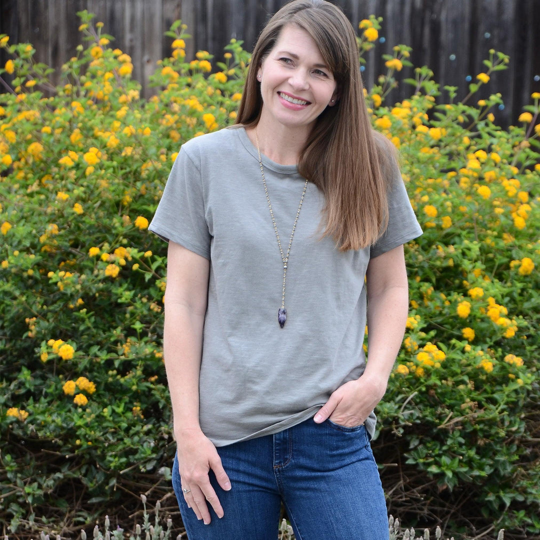 Classic T-shirt Sewing Pattern -Women's sizes - Wardrobe By Me