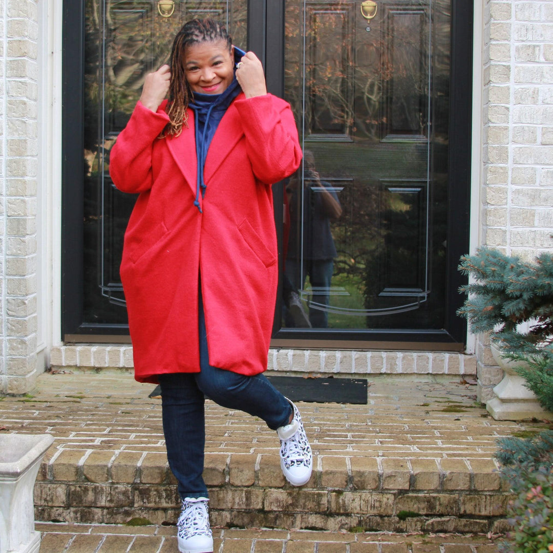 Cocoon Coat Sewing Pattern - Wardrobe By Me