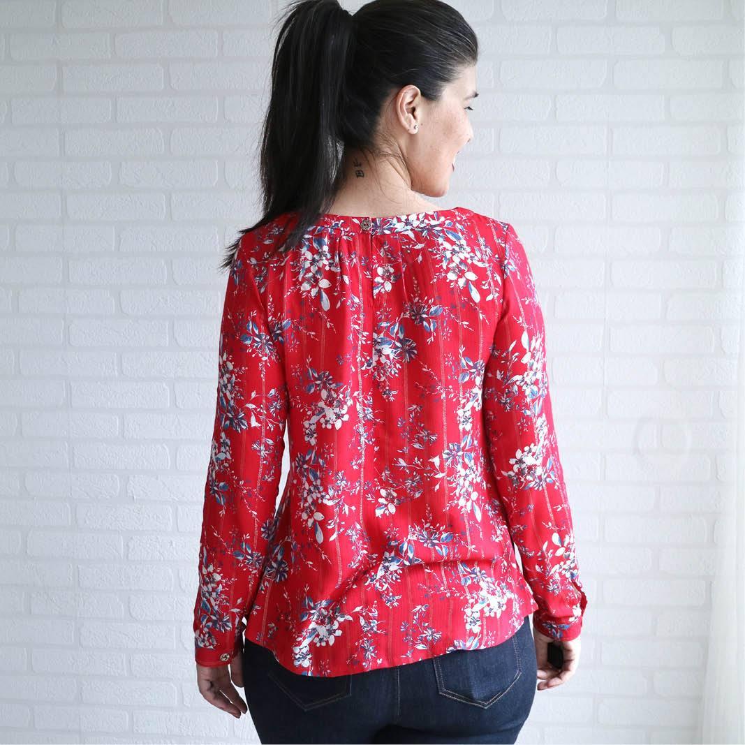 Esther Blouse Sewing Pattern -Women's sizes - Wardrobe By Me