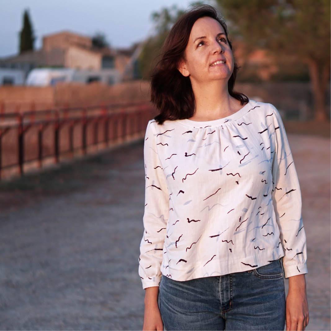 Esther Blouse Sewing Pattern -Women's sizes - Wardrobe By Me