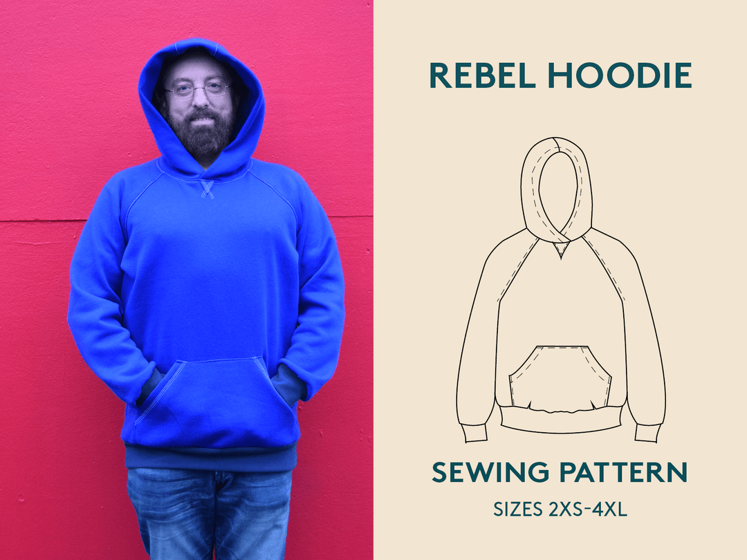 Hoodie Sewing Pattern - Wardrobe By Me