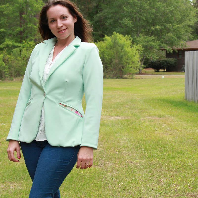 Jacket Sewing Pattern -Women's sizes - Wardrobe By Me