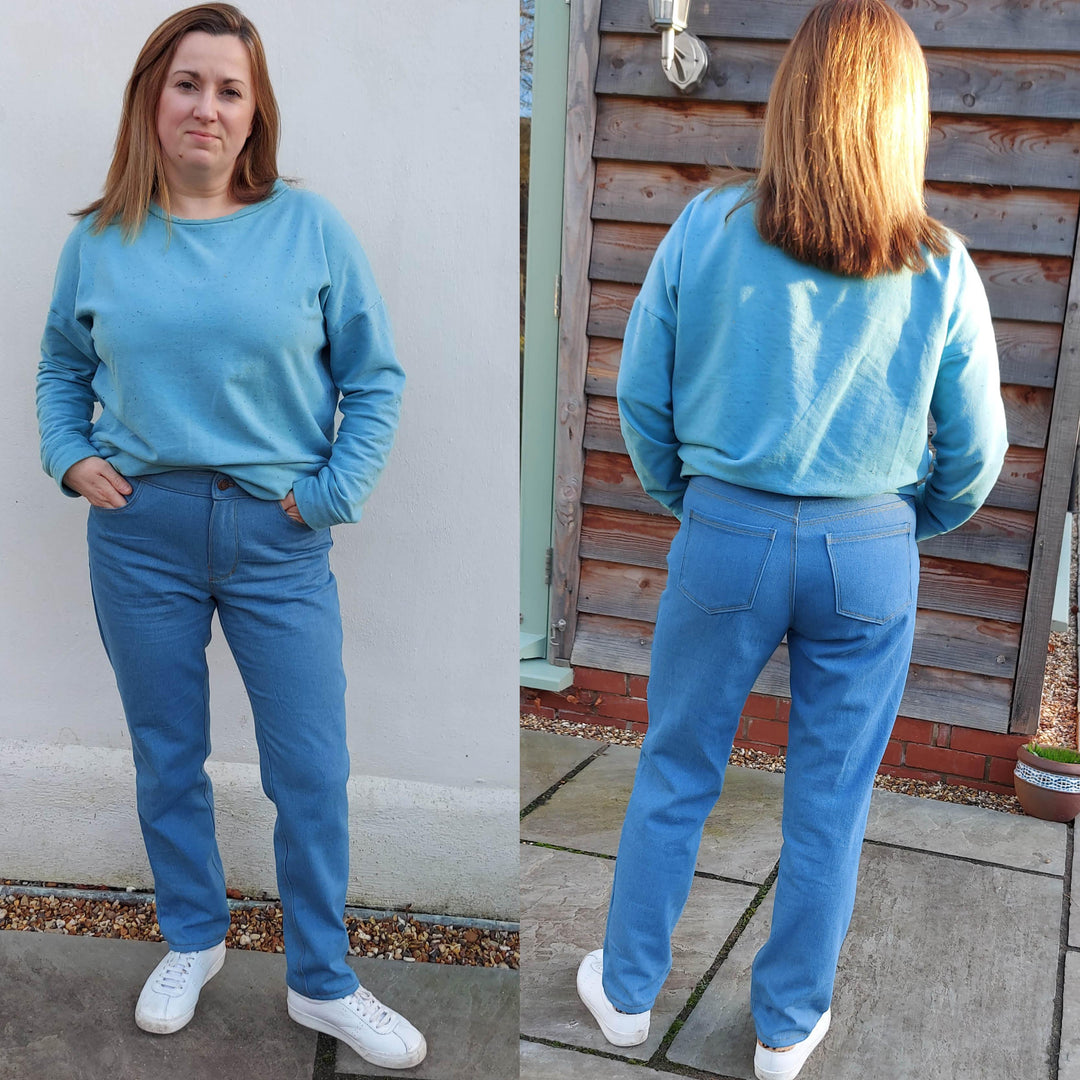 Jeans Sewing Pattern - Wardrobe By Me