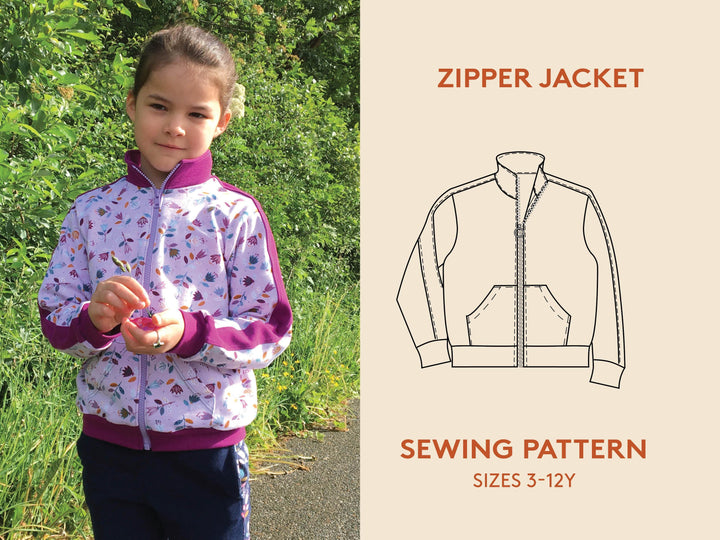 Kid's Zipper Jacket - Wardrobe By Me