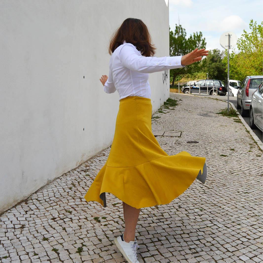 Linea A-line skirt sewing pattern