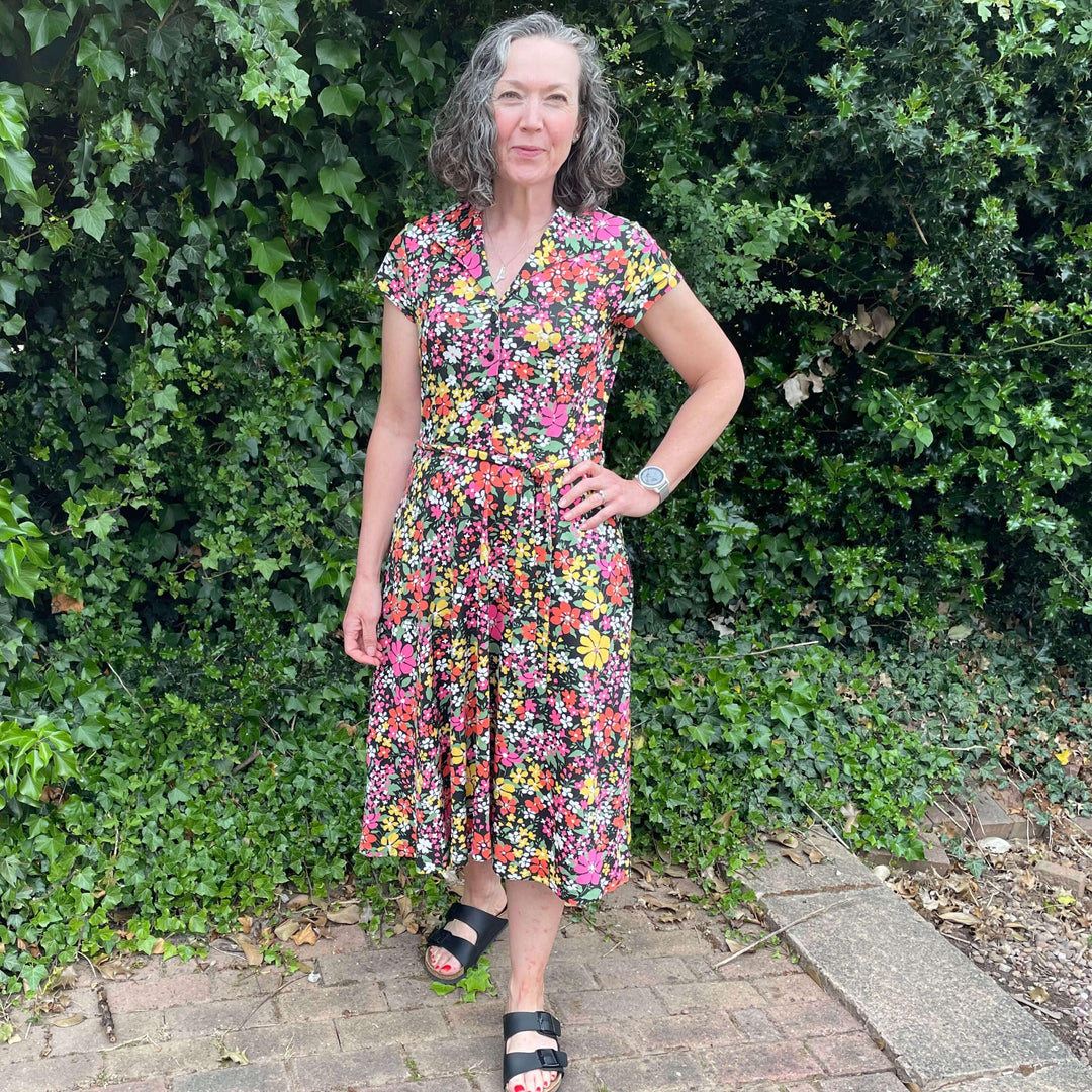 Marianne Dress-Printed Pattern - Wardrobe By Me