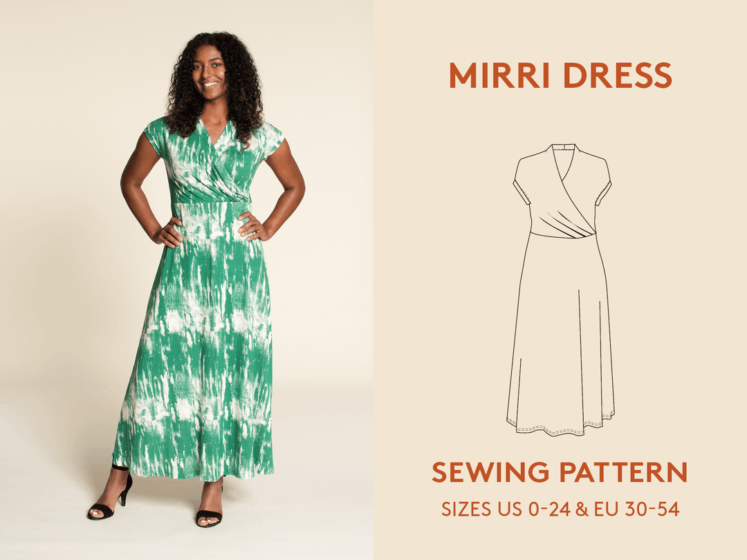 Mirri Dress-Printed Pattern - Wardrobe By Me