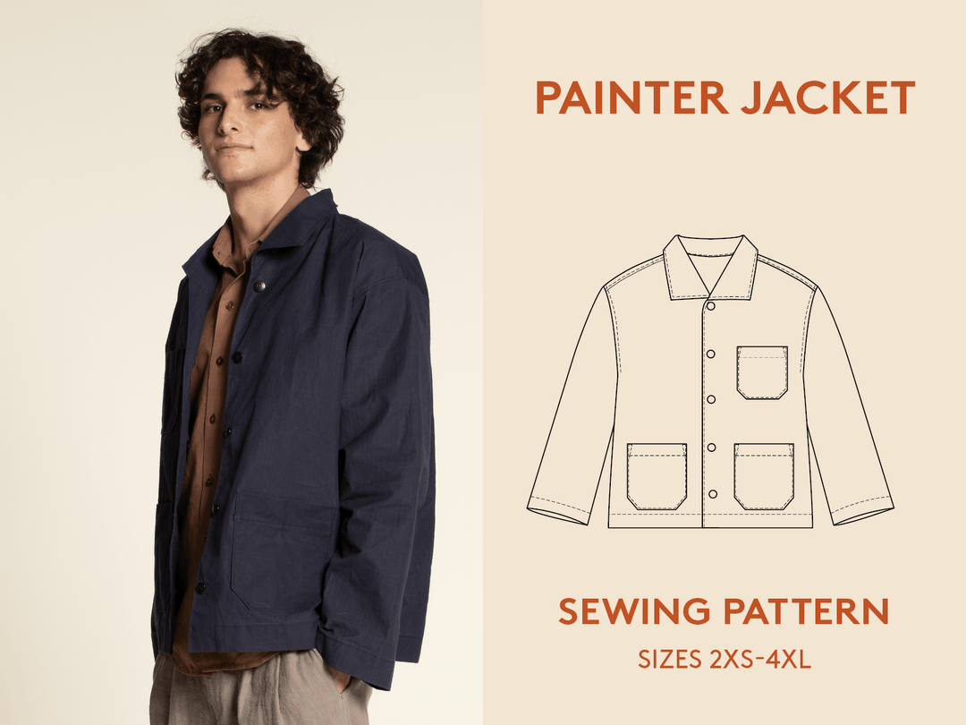 Painter Jacket sewing pattern - Wardrobe By Me