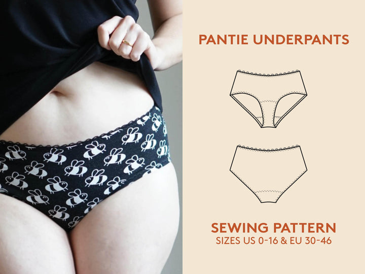Panties Sewing Pattern - Wardrobe By Me