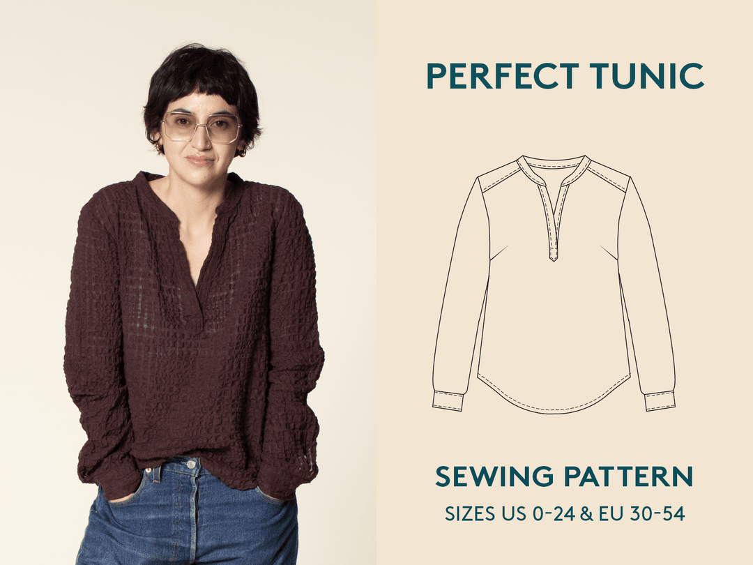 Tunic sewing pattern  Wardrobe By Me - We love sewing!