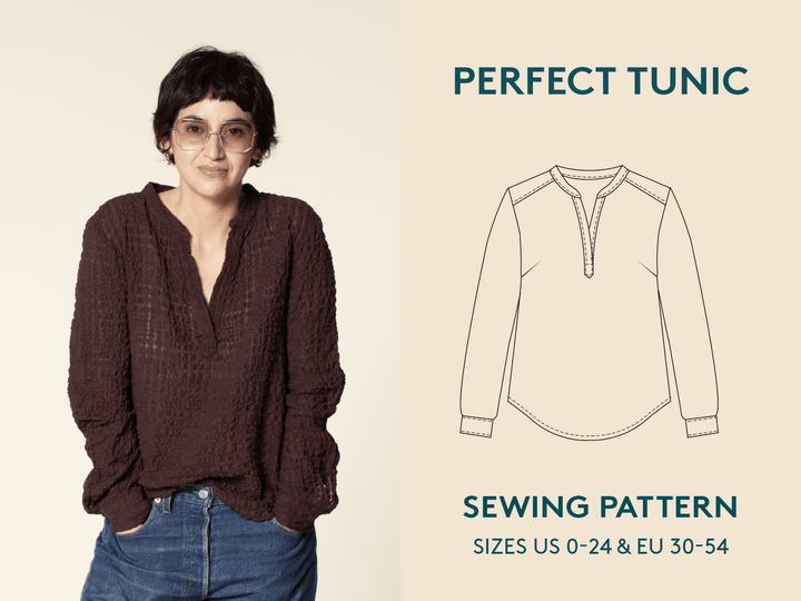 Perfect Tunic sewing pattern - Wardrobe By Me