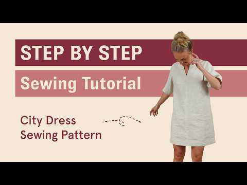 City Dress Sewing Pattern Wardrobe By Me