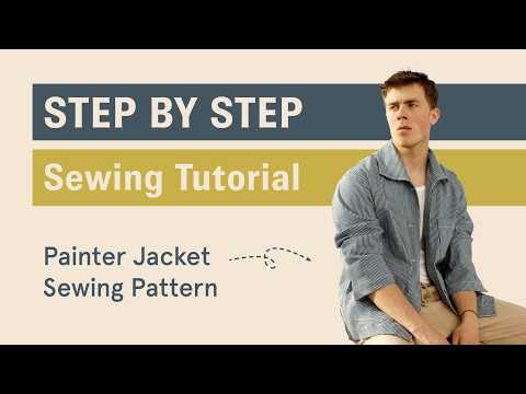 Painter Jacket pattern- Unisex