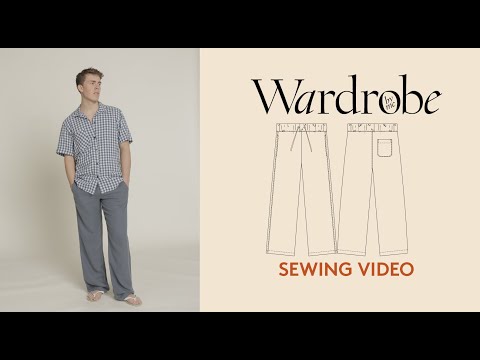 Linen Pants Sewing Pattern - Originally Lovely