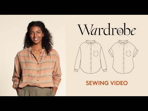 Sille Shirt Sewing Pattern -Women's sizes