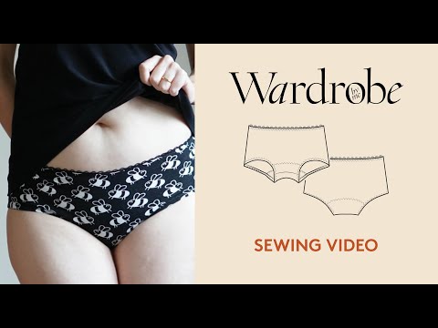 Hipster underwear Pattern