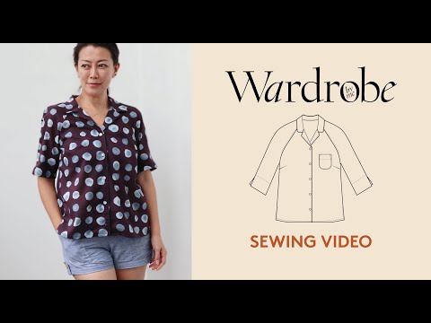 Tropicana Shirt Sewing Pattern