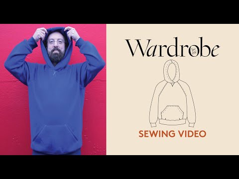 Kids sweatshirt sewing pattern