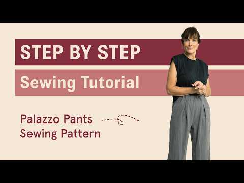 Palazzo Pants Sewing Pattern