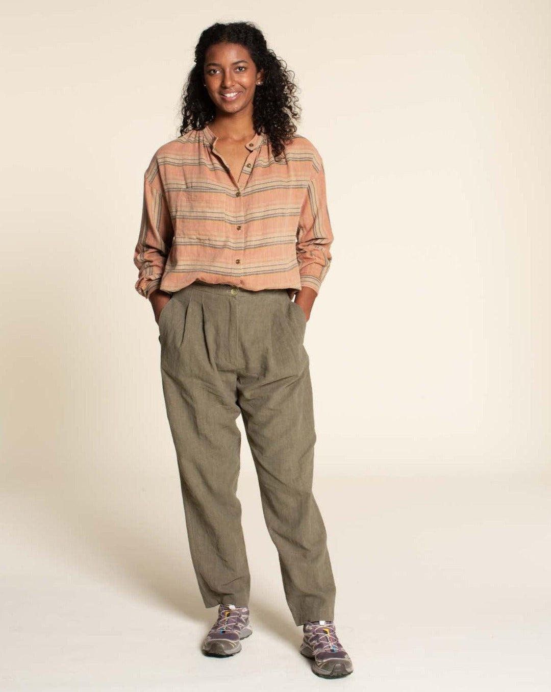 Sille Shirt Sewing Pattern -Women's sizes - Wardrobe By Me