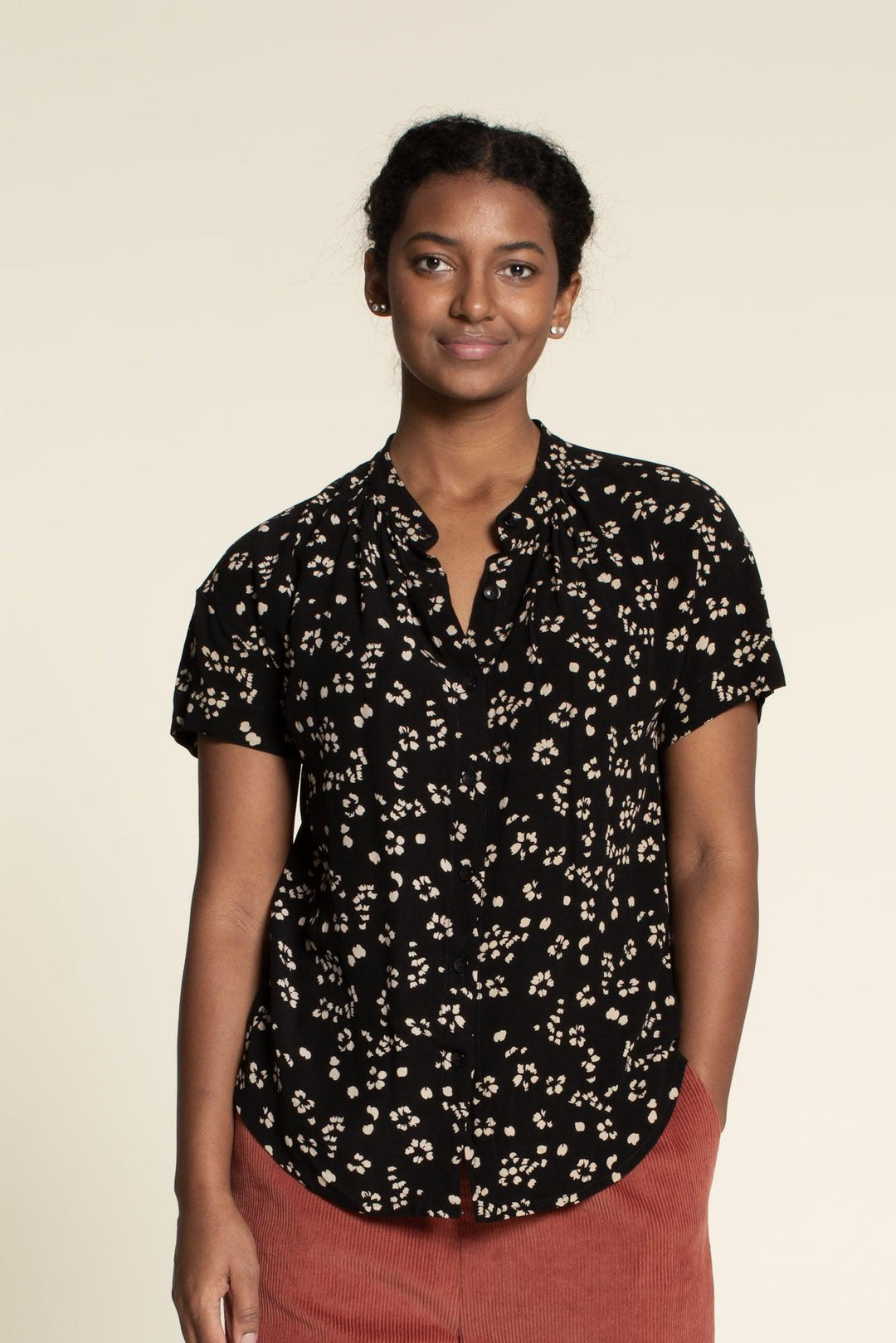 Sille Shirt Sewing Pattern -Women's sizes - Wardrobe By Me