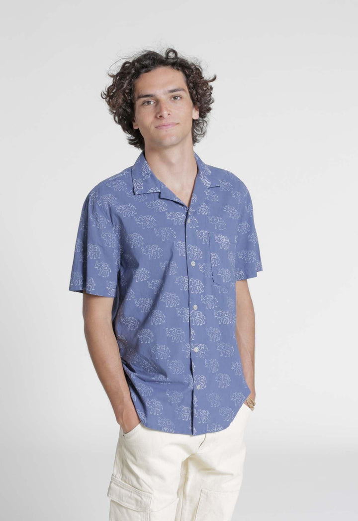 Tropical Shirt Printed pattern- Men's Sizes 2XS-4XL - Wardrobe By Me