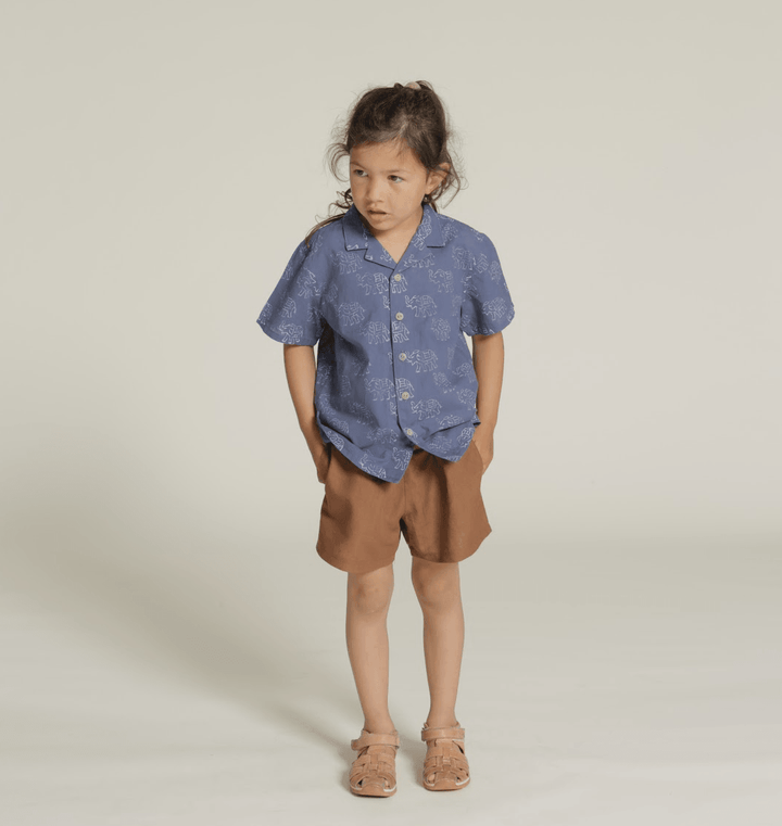 Tropical Shirt Sewing Pattern - Kids Sizes 3-12Y - Wardrobe By Me