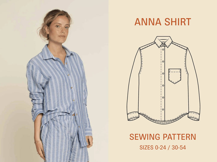 Anna Shirt - Printed Pattern