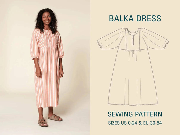 Balka Dress - Printed pattern