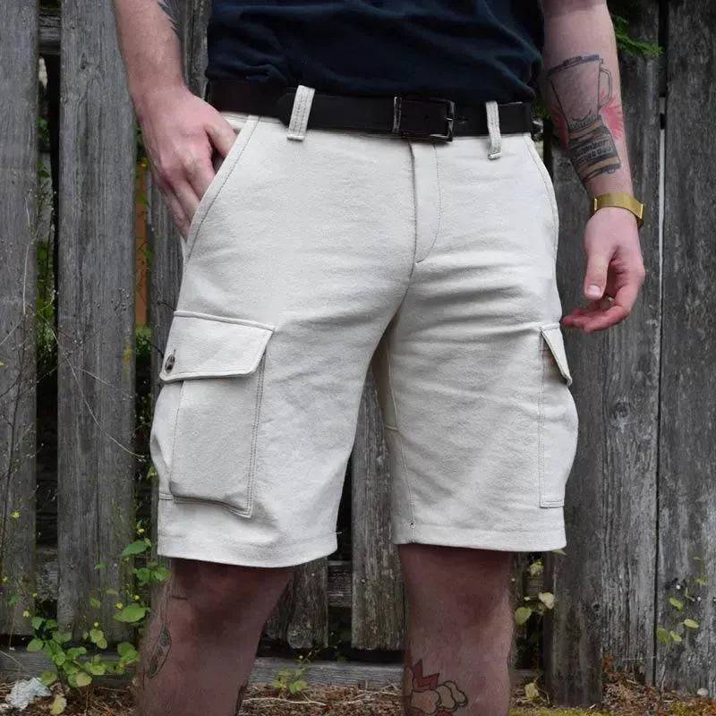 Cargo Shorts -Printed pattern - Wardrobe By Me