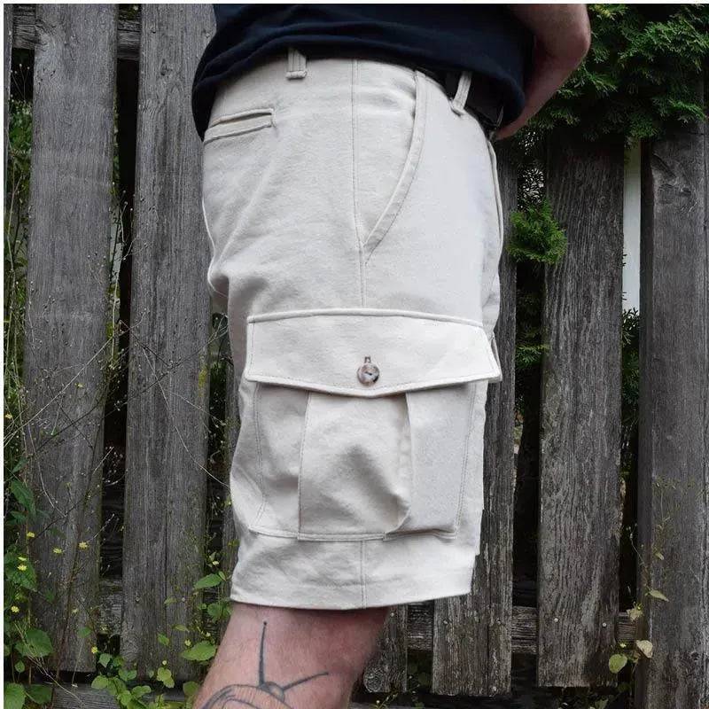 Cargo Shorts -Printed pattern - Wardrobe By Me