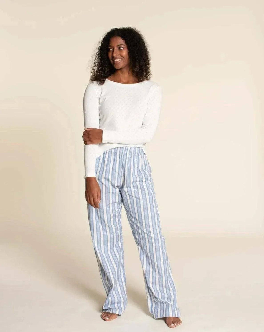 Pajama Pants- Printed Pattern - Wardrobe By Me