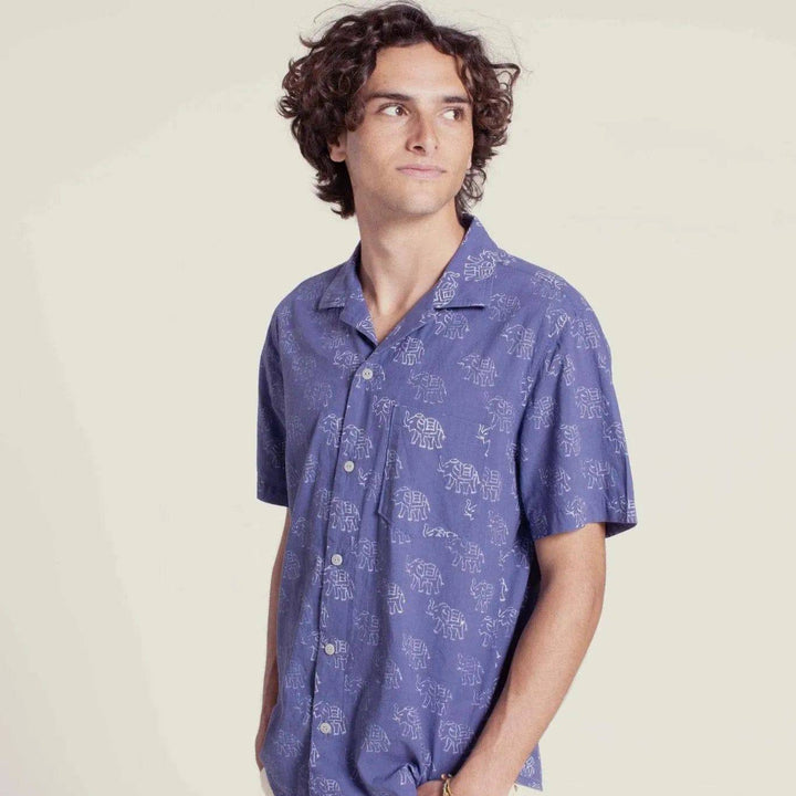 Tropical Shirt- Printed pattern