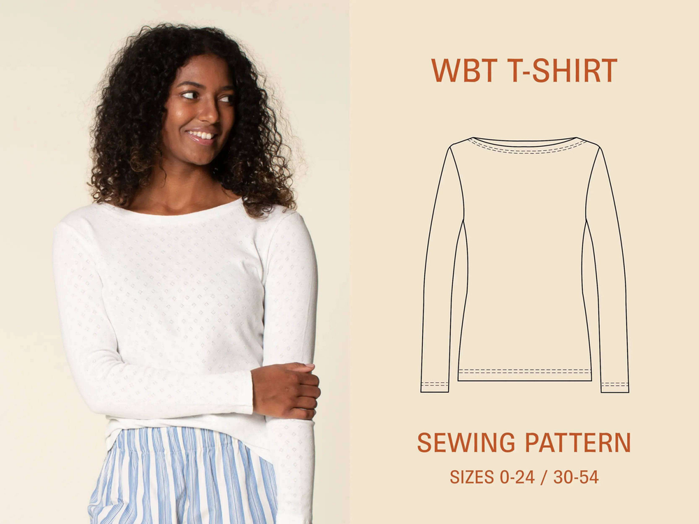 WBT T-shirt -Printed Pattern Wardrobe By Me