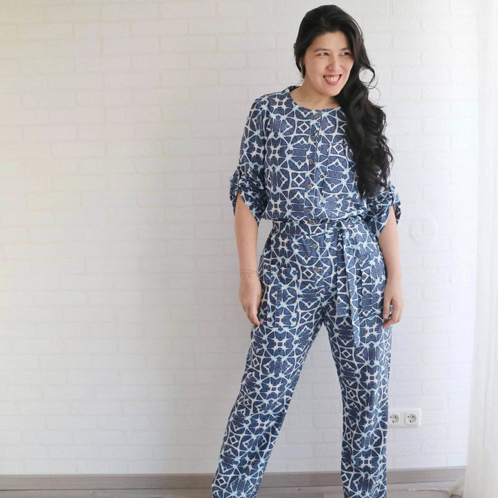 Aviator Jumpsuit sewing pattern