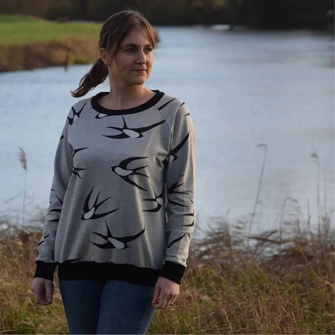 Boxy Raglan sewing pattern - Wardrobe By Me