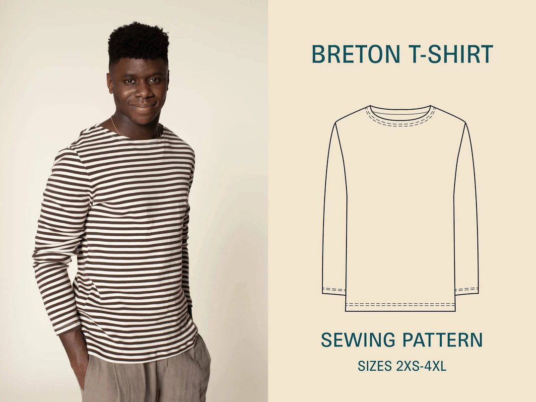 Breton Shirt sewing pattern - Wardrobe By Me