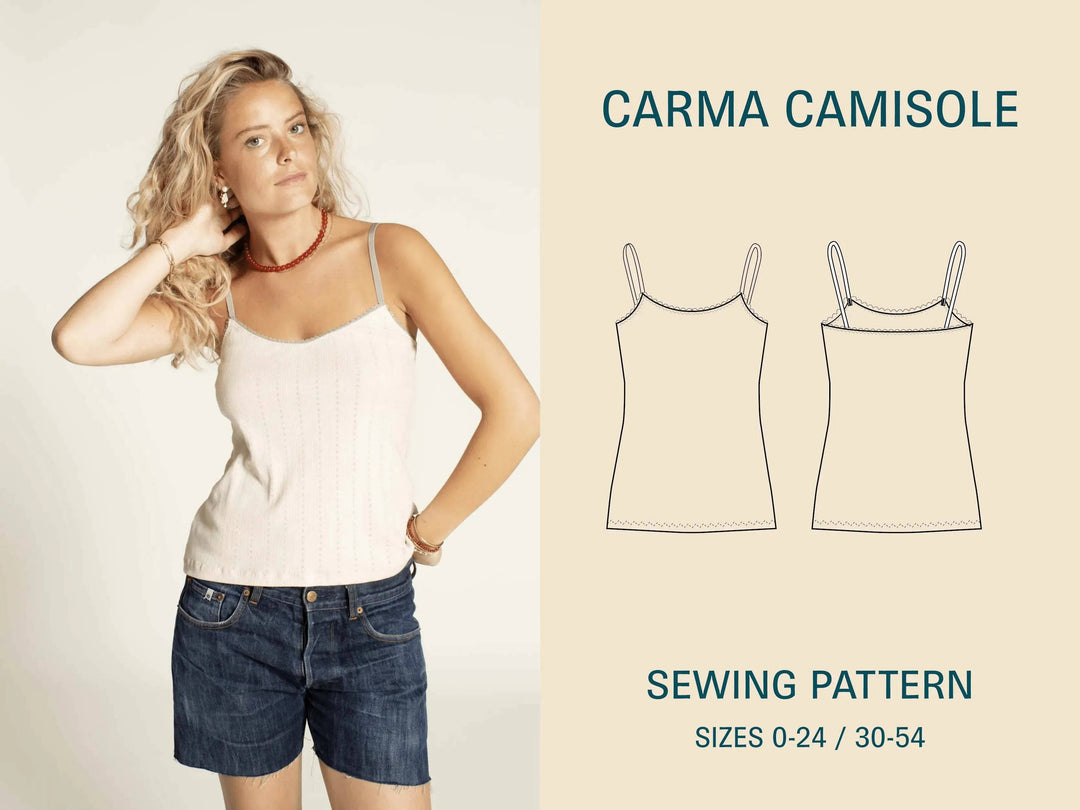 Camisole Sewing Pattern - Wardrobe By Me