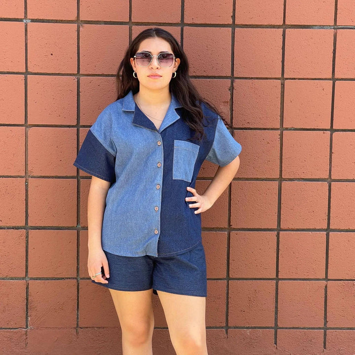 Camp Shirt and Shorts Sewing pattern - Wardrobe By Me