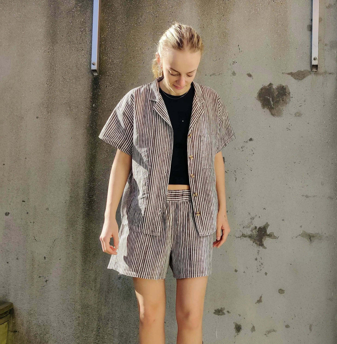 Camp Shirt and Shorts Sewing pattern | Wardrobe By Me camp-shirt-and-shorts-sewing-pattern-wardrobe-by-me