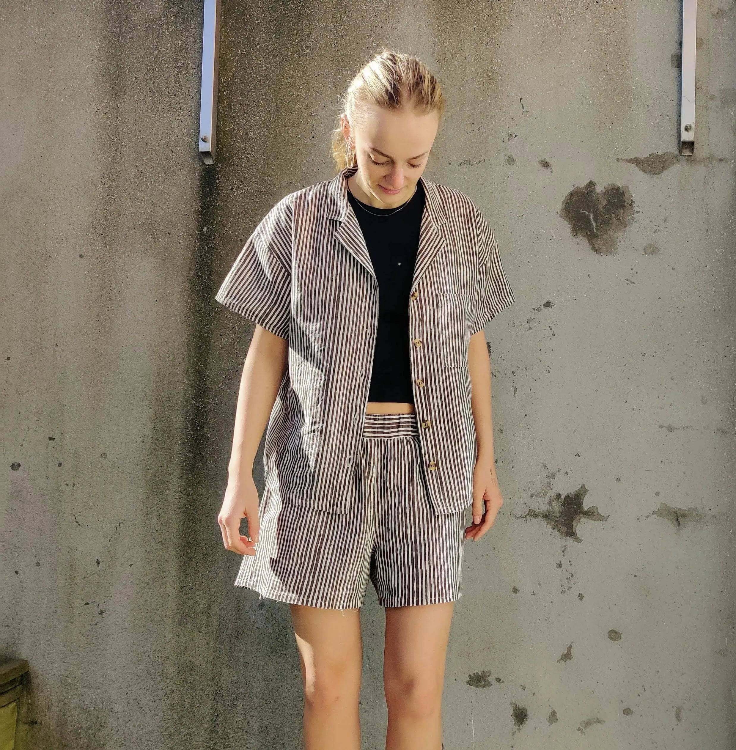 Camp Shirt and Shorts Sewing pattern | Wardrobe By Me Camp Shirt and Shorts Sewing pattern | Wardrobe By Me