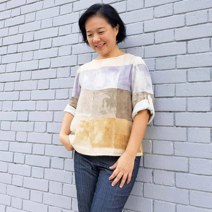 Double Gauze T-shirt Sewing Pattern - Wardrobe By Me