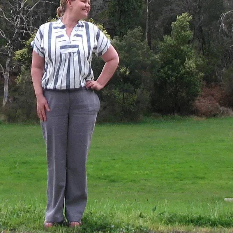 Hepburn pants Sewing Pattern - Wardrobe By Me