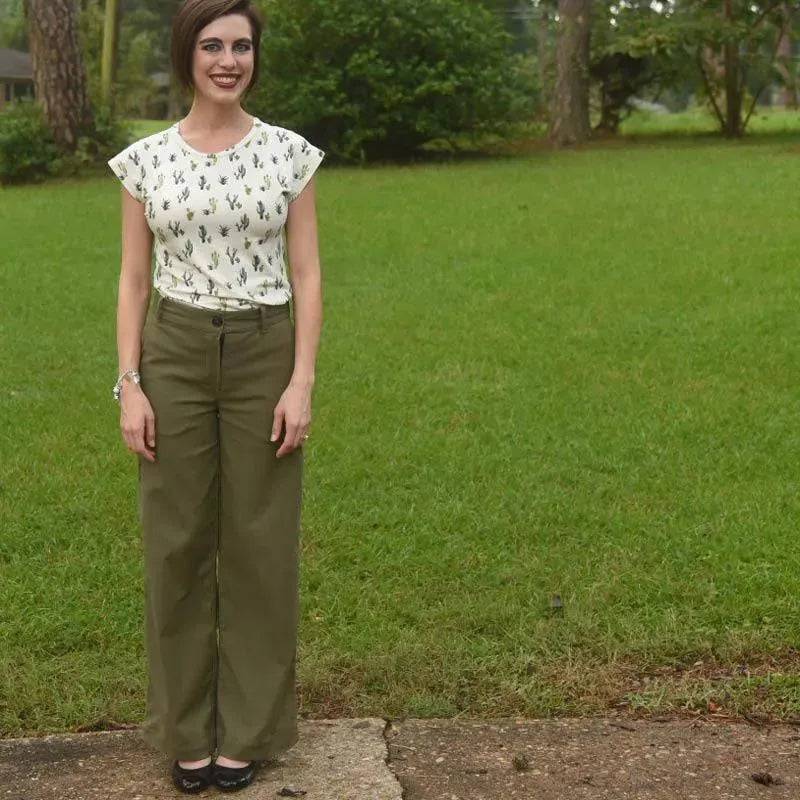 Hepburn pants Sewing Pattern - Wardrobe By Me