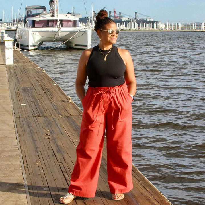 High Waist Pants Sewing Pattern - Wardrobe By Me