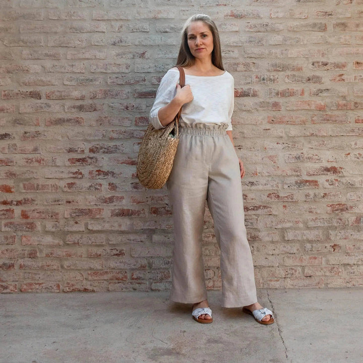 High Waist Pants Sewing Pattern - Wardrobe By Me