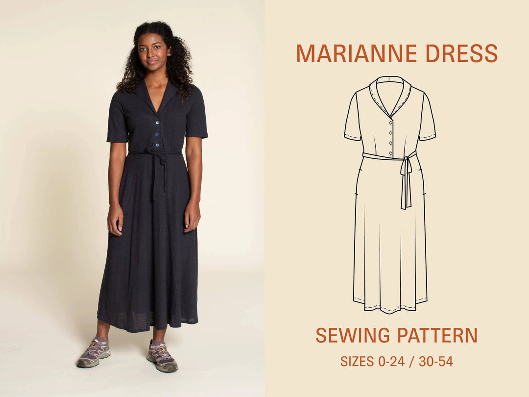 Marianne Dress Sewing Pattern - Wardrobe By Me