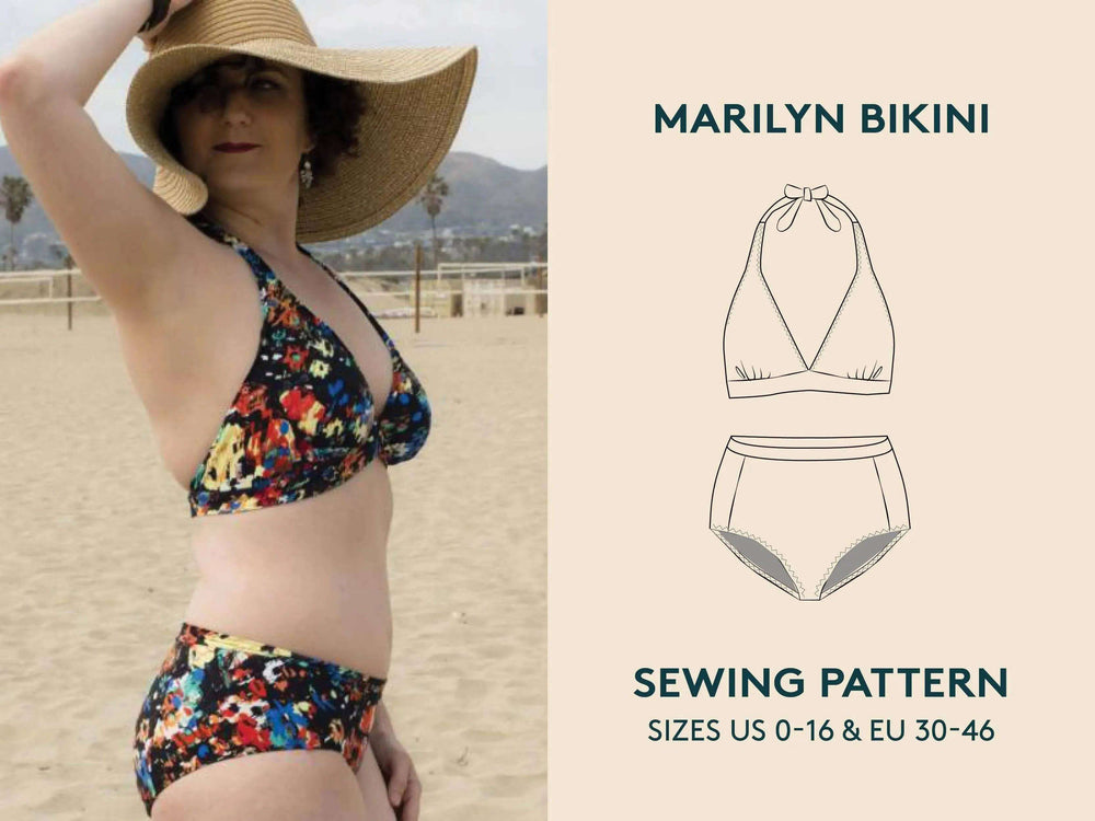 Marilyn Bikini Sewing Pattern Wardrobe By Me