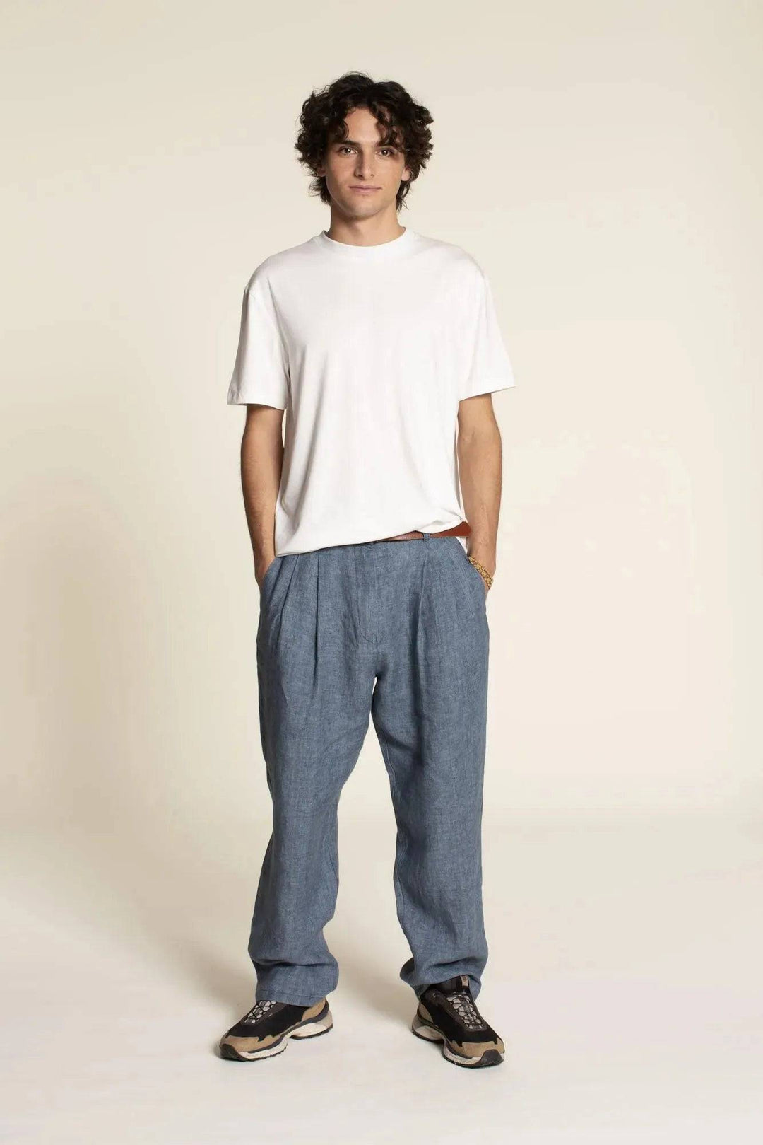 Men's Pleated pants sewing pattern - Wardrobe By Me