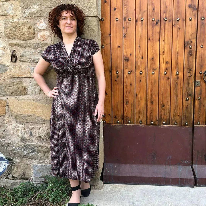 Mirri Wrap Dress Sewing Pattern